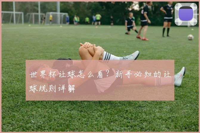 世界杯让球怎么看？新手必知的让球规则详解